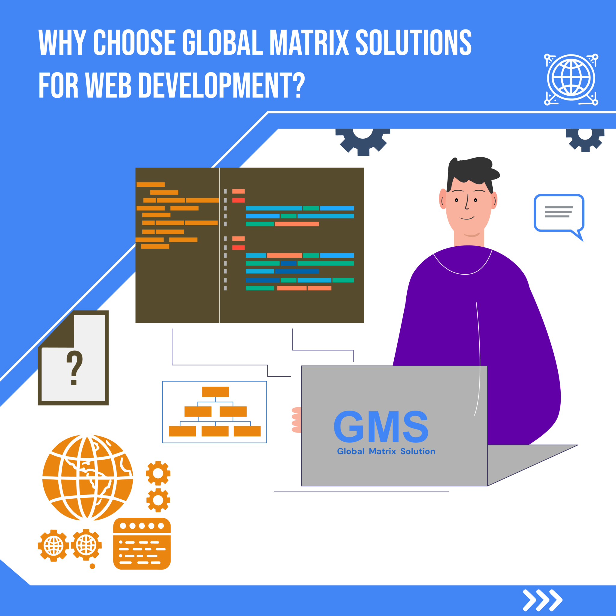 Why Choose Global Matrix Solutions for web development